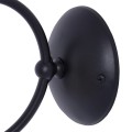 Kinkiet lampa ścienna FLORO szklany bursztynowy klosz E14 K-5128 Kaja Lighting