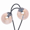 Lampa podłogowa FLORO z dwoma szklanym kloszami K-5129 Kaja Lighting
