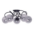 Sufitowa lampa dekoracyjna w kolorze grafitu z serii RUBI K-5117 Kaja Lighting