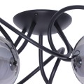 Sufitowa lampa dekoracyjna w kolorze grafitu z serii RUBI K-5117 Kaja Lighting