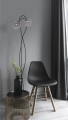 Lampa podłogowa na E14 grafitowa z dwoma kloszami RUBI K-5119 Kaja Lighting