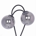Lampa podłogowa na E14 grafitowa z dwoma kloszami RUBI K-5119 Kaja Lighting