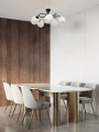Lampa sufitowa BELLA matowe białe klosze, do salonu K-5186 Kaja Lighting