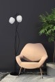 Lampa podłogowa dekoracyjna z białymi kloszami z serii BELLA K-5188 Kaja Lighting