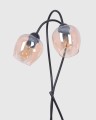 Lampa podłogowa bursztynowa do przytulnego salonu z serii DIUNA K-5193 Kaja Lighting