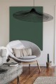 Lampa designerska druciana z szerokim kloszem z serii DOT KP-09 Kaja Lighting