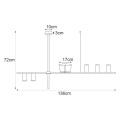 Lampa wisząca designerska z kwietnikiem, nad stół z serii ROCCO K-4756 Kaja Lighting