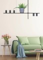 Lampa wisząca designerska z kwietnikiem, nad stół z serii ROCCO K-4756 Kaja Lighting