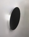 Okrągły kinkiet REGA czarny Ø20cm gwint G9 do industrialnego salonu K-4680 KAJA Lighting