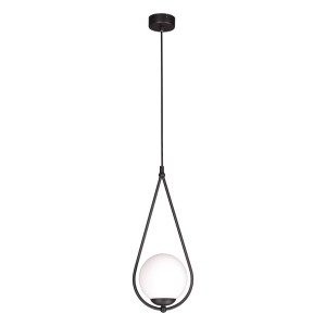 Lampa wisząca w kształcie łezki, do kuchni z serii NEVE BLACK K-4770 Kaja Lighting