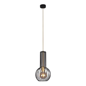 Lampa wisząca dekoracyjna do kuchni nad wyspę z serii ARVI BLACK K-4520 Kaja Lighting