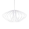 Lampa wisząca dekoracyjna do sypialni biała druciana z serii TIZI K-3407 BIAŁY Kaja Lighting