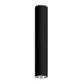 Lampa Spot GU10 Czarny z serii MILE BLACK długi downlight natynkowy 30cm GU10 do kuchni K-4406 Kaja Lighting