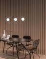 Lampa wisząca ISLA, szklany mleczny klosz kula Ø14 cm K-4910 Kaja Lighting