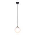 Lampa wisząca, zwis ISLA na E27 szklany klosz do salonu K-4911 Kaja Lighting