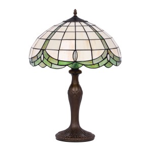 Lampka stołowa PAPI z witrażowym kolorowym kloszem na E27 K-G162166 Kaja Lighting