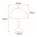 Lampka stołowa PAPI z witrażowym kolorowym kloszem na E27 K-G162166 Kaja Lighting
