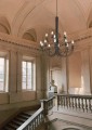 Żyrandol dwupoziomowy na E14 Czarny z serii PERSEO w kształcie świecznika K-3523 Kaja Lighting