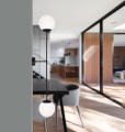 Dekoracyjny kinkiet SAVOY, góra-dół na dwie żarówki E27, szklane klosze K-4927 Kaja Lighting
