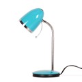 Lampka biurkowa KAJTEK, klasyczna w kolorze turkusowym na E27 K-MT-200 TURKUSOWY Kaja Lighting