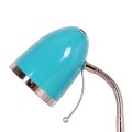 Lampka biurkowa KAJTEK, klasyczna w kolorze turkusowym na E27 K-MT-200 TURKUSOWY Kaja Lighting