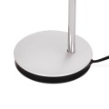 Lampa biurkowa KAJTEK srebrna z regulowanym elastycznym ramieniem na E27 K-MT-200 SREBRNY Kaja Lighting