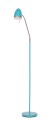Regulowana lampa stojąca dekoracyjna turkusowa z serii KAJTEK I K-MT-201 TURKUSOWY Kaja Lighting