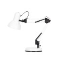 Lampa kreślarska biurkowa COSMO z regulowanym ramieniem biało czarna K-MT-COSMO BIAŁY Kaja Lighting
