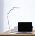 Lampa biurkowa srebrna ALETTE, regulacja barwy 3000 – 6000K 910LM KK-BL1221 SREBRNY Kaja Lighting
