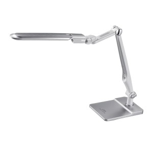Lampa biurkowa MICA LED 10W, 950Lm regulowana barwa światła K-BL1207 SREBRNY Kaja Lighting