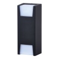 Kinkiet ścienny góra dół na GU10 Czarny z serii SLOT K-8145 Kaja Lighting