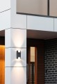 Kinkiet ścienny góra dół na GU10 Czarny z serii SLOT K-8145 Kaja Lighting
