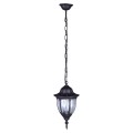 Lampa wisząca zewnętrzna VASCO czarna, na łańcuchu, IP44 gwint E27 K-5007H/N Kaja Lighting