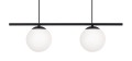 Lampa wisząca ARTON z szklanymi matowymi kloszami Ø16 cm na E27 K-4965 Kaja Lighting