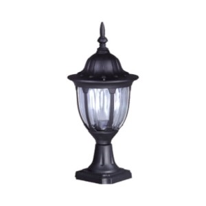 Lampka stojąca zewnętrzna ogrodowa VASCO w stylu retro na E27 K-5007S2/N CZARNY Kaja Lighting