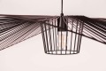 Żyrandol duży druciany czarny do eleganckiego biura z serii KAPELUSZ KP-21 Kaja Lighting
