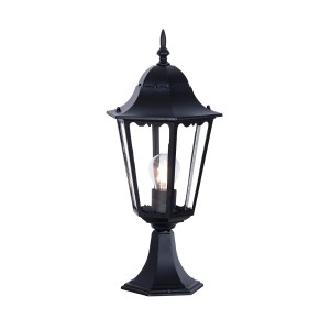 Lampa ogrodowa latarenka LOZANA w stylu retro, IP44 gwint E27 K-5006S CZARNY Kaja Lighting