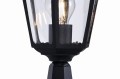 Lampa ogrodowa latarenka LOZANA w stylu retro, IP44 gwint E27 K-5006S CZARNY Kaja Lighting