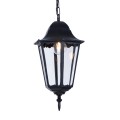 Lampa wisząca zewnętrzna LOZANA czarna na łańcuszku K-5006H CZARNY  Kaja Lighting