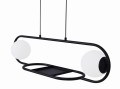 Lampa wisząca FINESTRA szklane klosze, funkcja kwietnika K-4961  Kaja Lighting