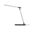 Lampka biurkowa czarno-srebrna, ledowa z serii NIKO K-MT-206 CZARNY Kaja Lighting