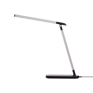 Lampka biurkowa czarno-srebrna, ledowa z serii NIKO K-MT-206 CZARNY Kaja Lighting