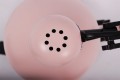 Lampa biurkowa na E27, pastelowy róż, dla dziewczynki K-MT-COSMO RÓŻOWY Kaja Lighting