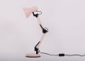 Lampa biurkowa na E27, pastelowy róż, dla dziewczynki K-MT-COSMO RÓŻOWY Kaja Lighting