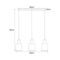 Lampa wisząca dekoracyjna, do jadalni, nad stół z serii ALTO K-5258 Kaja Lighting