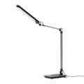 Lampka biurkowa RICO przegubowa czarna, nowoczesna stylistyka, LED 10W, regulacja barwy K-BL1121 CZARNY Kaja Lighting