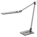 Lampka biurkowa RICO srebrna, z regulowanym ramieniem. LED 10W 650Lm K-BL1121 SREBRNY Kaja Lighting