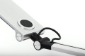 Lampka biurkowa RICO srebrna, z regulowanym ramieniem. LED 10W 650Lm K-BL1121 SREBRNY Kaja Lighting