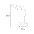 Lampka biurkowa biała, ruchome ramię z serii DAFI K-BL1185 BIAŁY Kaja Lighting