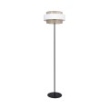 Lampa stojąca CEZAR z abażurem w stylu boho Ø40cm, biało beżowym, 164 cm na E27 K-5275 Kaja Lighting